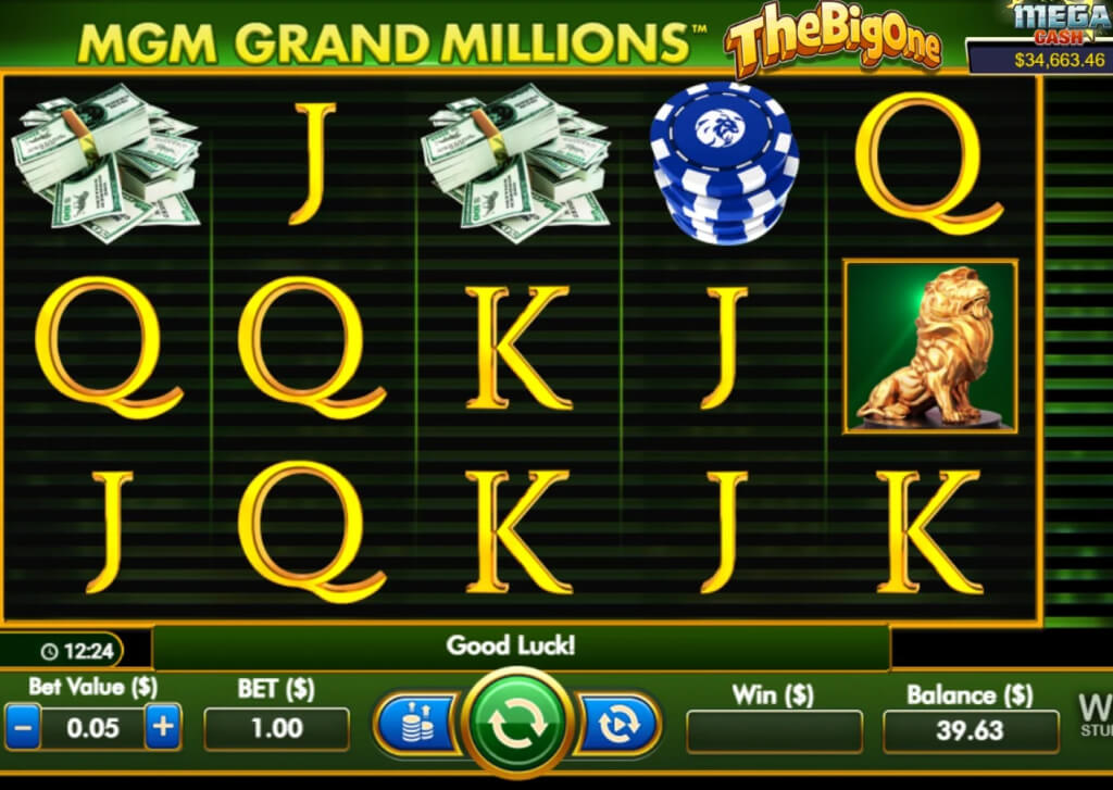 MGM Grand Millions screenshot