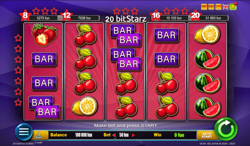 BitStarz slots screenshot